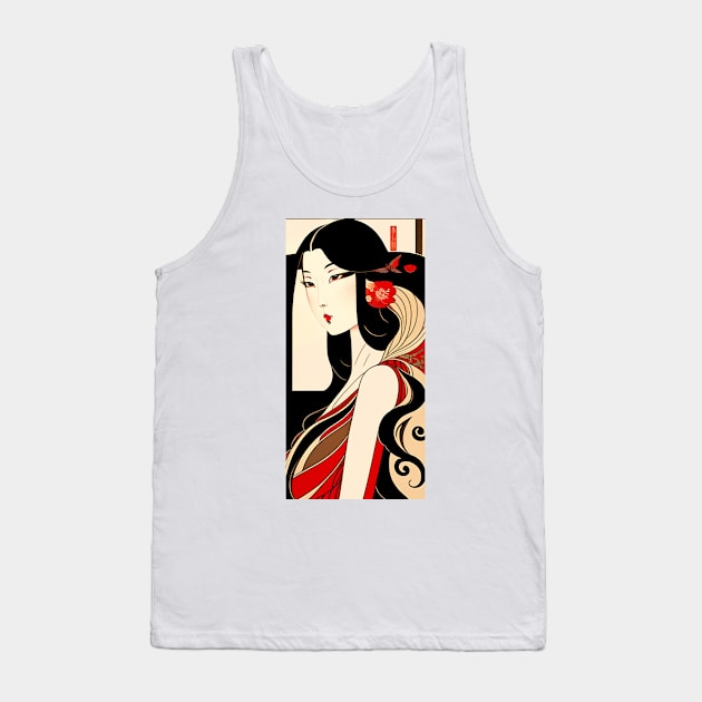 Chinese girl Tank Top by ErosLeone